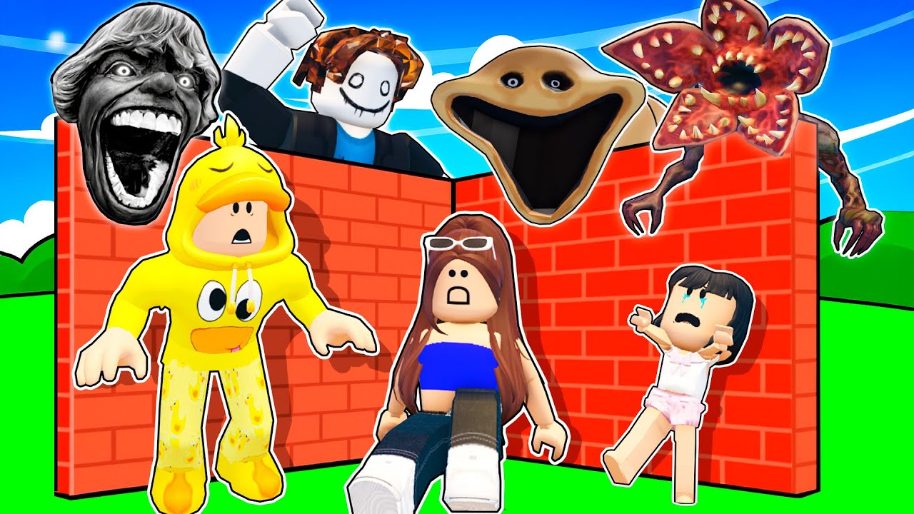 CONSTRUYE PARA SOBREVIVIR A LOS MONSTRUOS EN ROBLOX!!