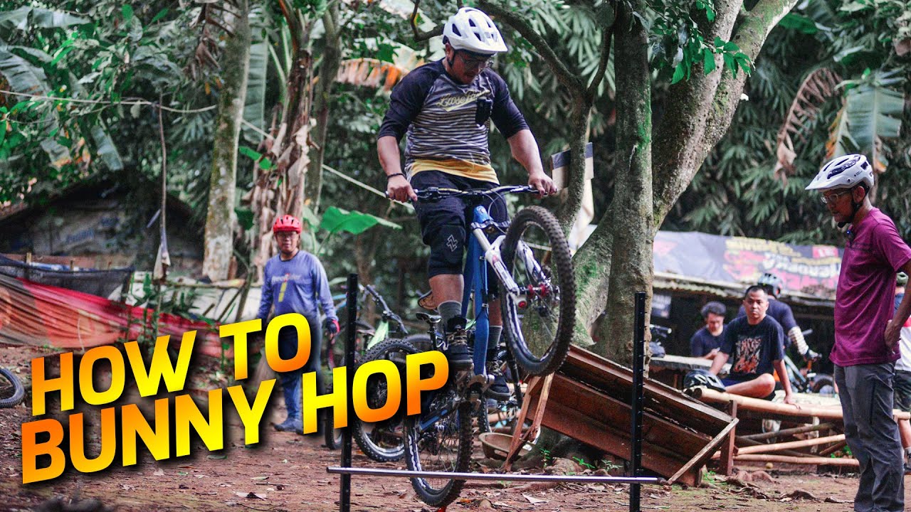 HOW TO BUNNY HOP SEPEDA GUNUNG // MTB FULLSUS JUGA BISA!