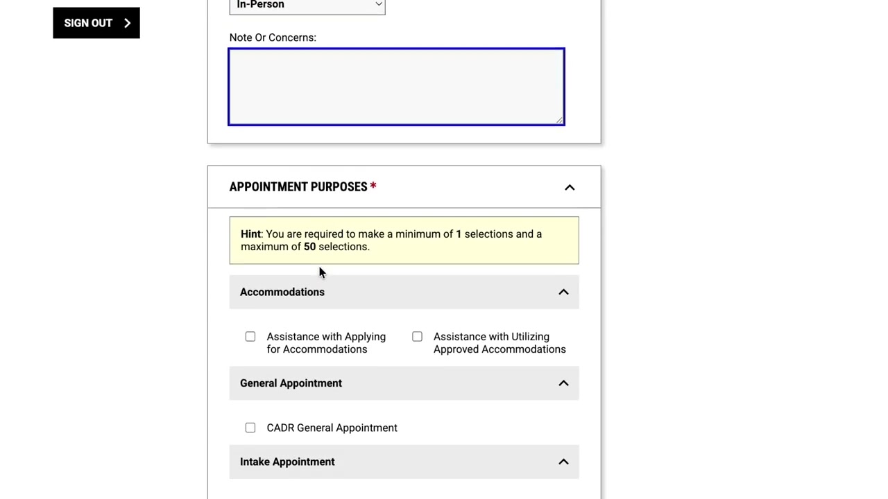 AIM UWO   Requesting Appointment