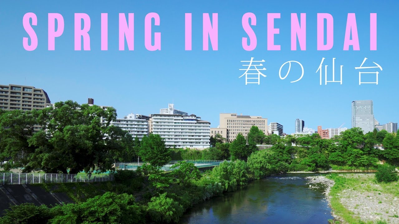 【4K】JAPAN Tohoku Miyagi Sendai / SPRING IN SENDAI 春の仙台 【Ultra HD】| Sony | α | α6400 |