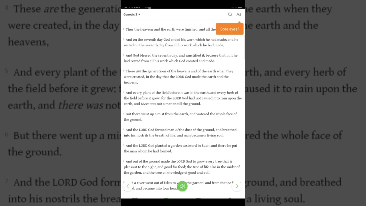  Bible read aloud Genesis chapter 1 to 16 ( subscribe for more)