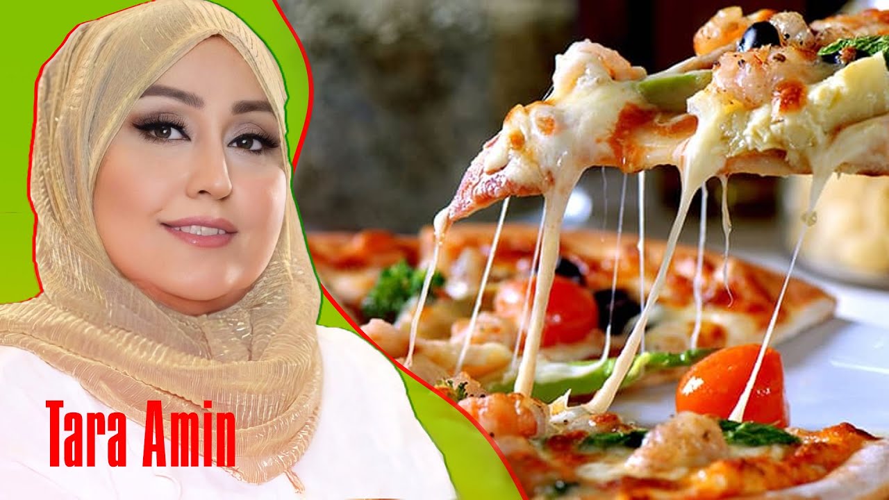 Xwardni Kurdi Tara Amin pizza