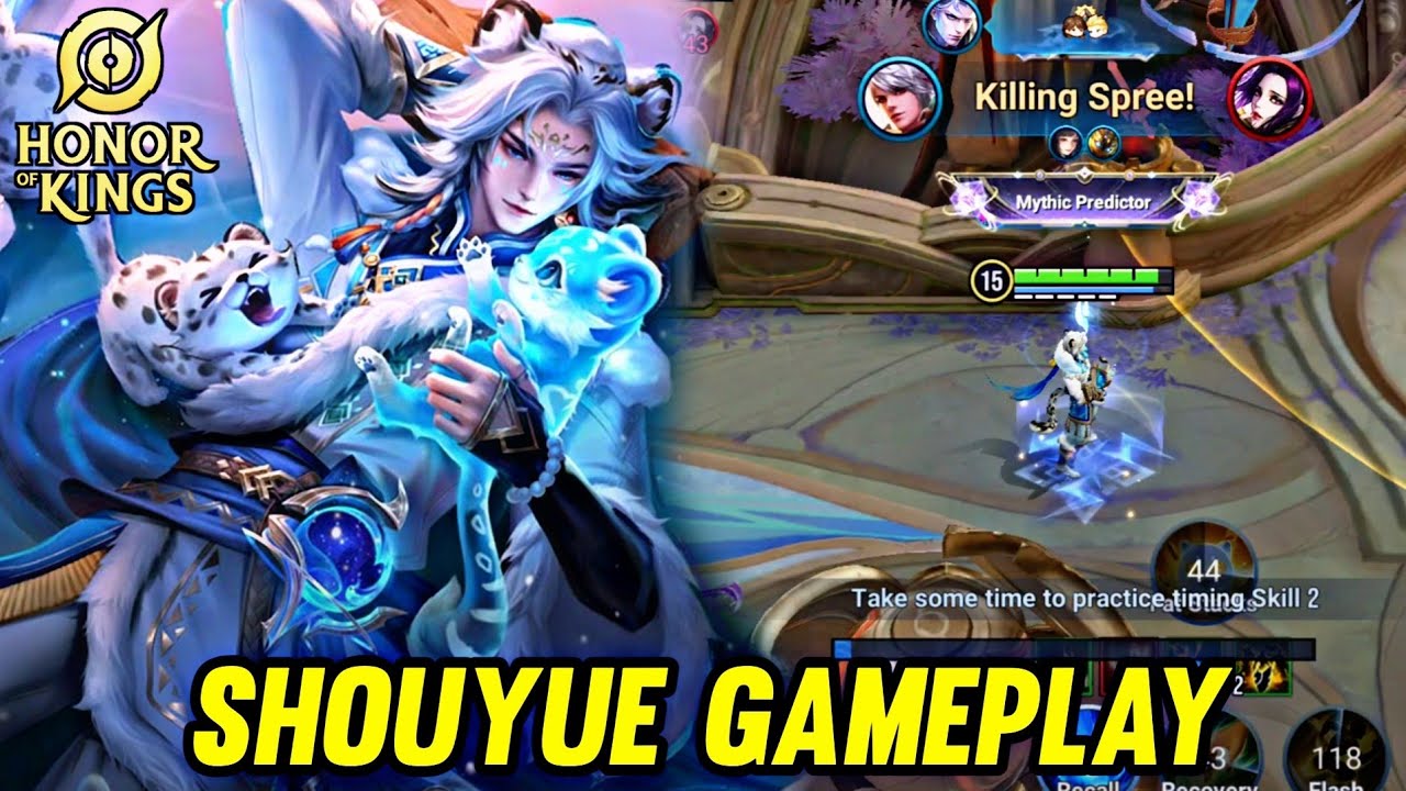 HOK : SHOUYUE GAMEPLAY | IN FARM LANE - HONOR OF KINGS