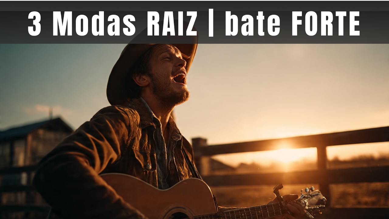 3 MODAS de Viola Raiz |  pra bater FORTE