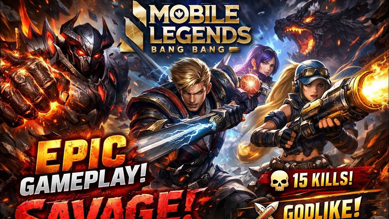 EPIC Comeback 1v5 – Last Fight Legendary Win!#mobilelegends #mlbb #gaming#vairalvideo 