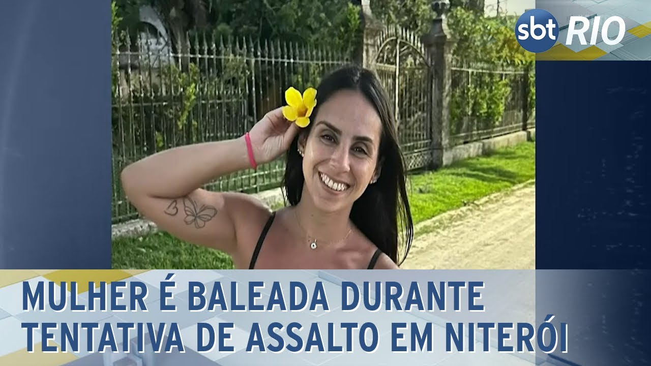 Mulher é baleada durante tentativa de assalto em Niterói