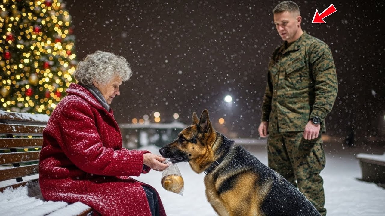 A Lonely Marine Took in an Abandoned Elderly Woman—What Happened Next Melted a Town