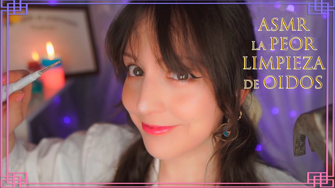⭐ASMR САМОЕ ХУДШЕЕ Осмотр и Чистка Ушей [Sub]