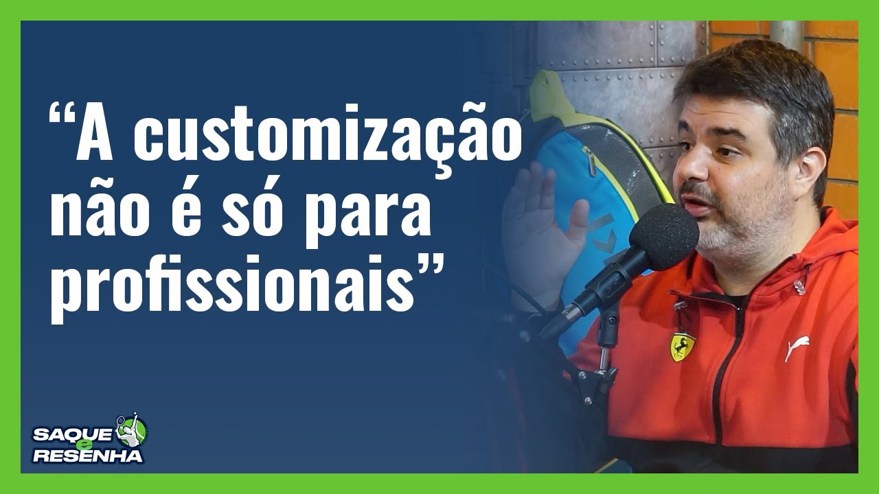 COMO FUNCIONA A CUSTOMIZAÇÃO DAS RAQUETES DE TÊNIS