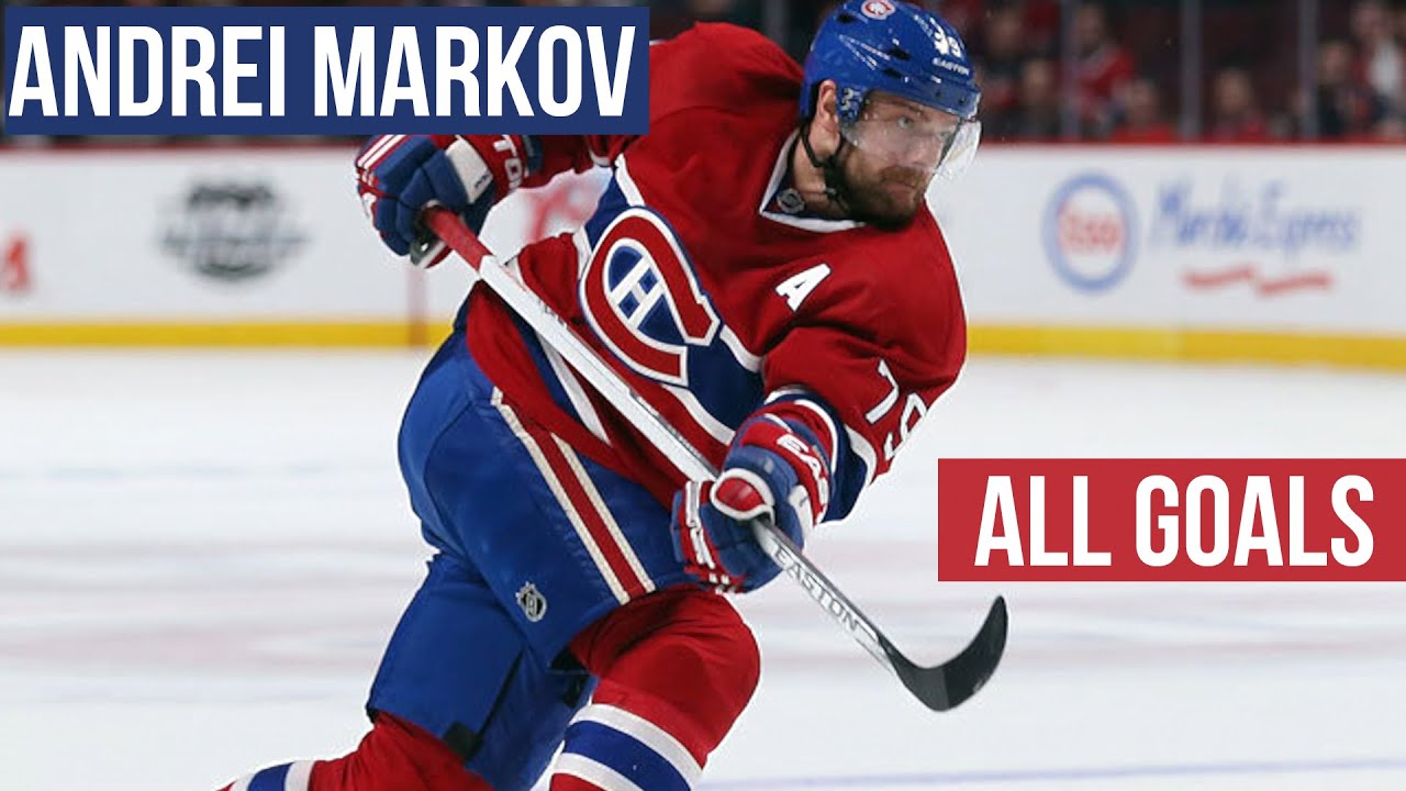 Andrei Markov All Goals from the 2014-2015 NHL season and playoffs