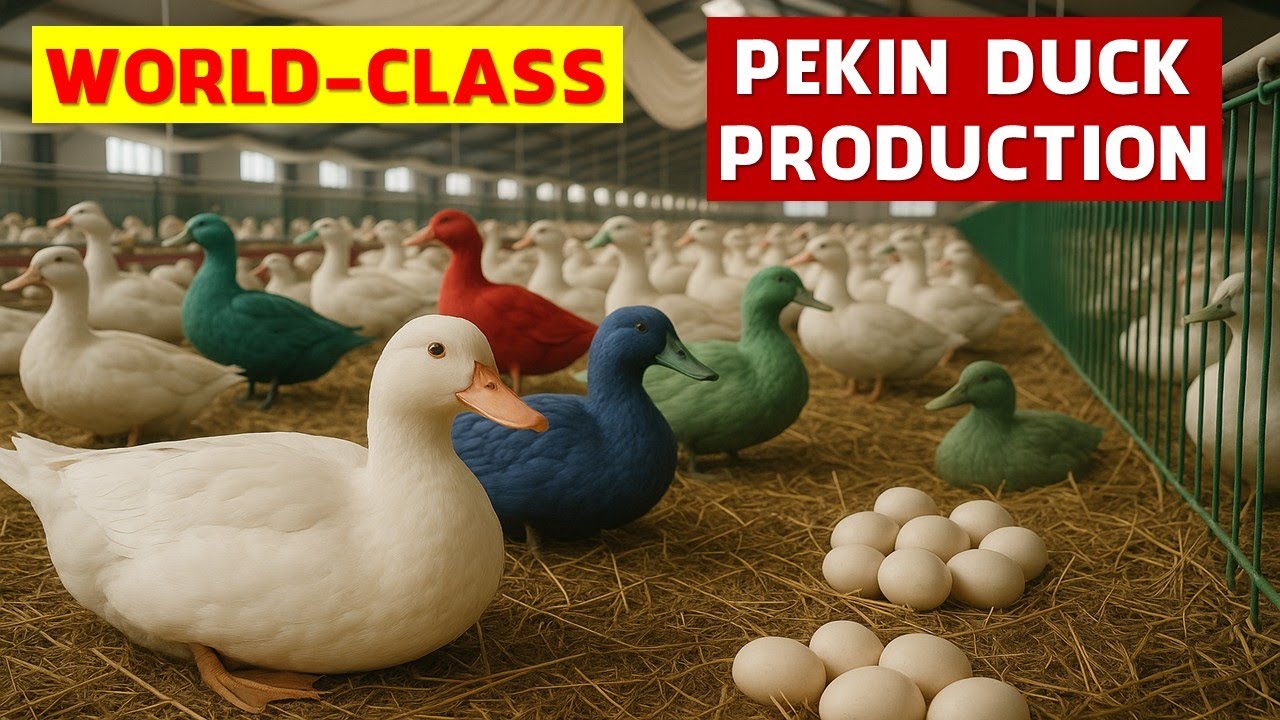 Are Cherry Valley Ducks the Secret to WORLD-CLASS Pekin Duck Production?