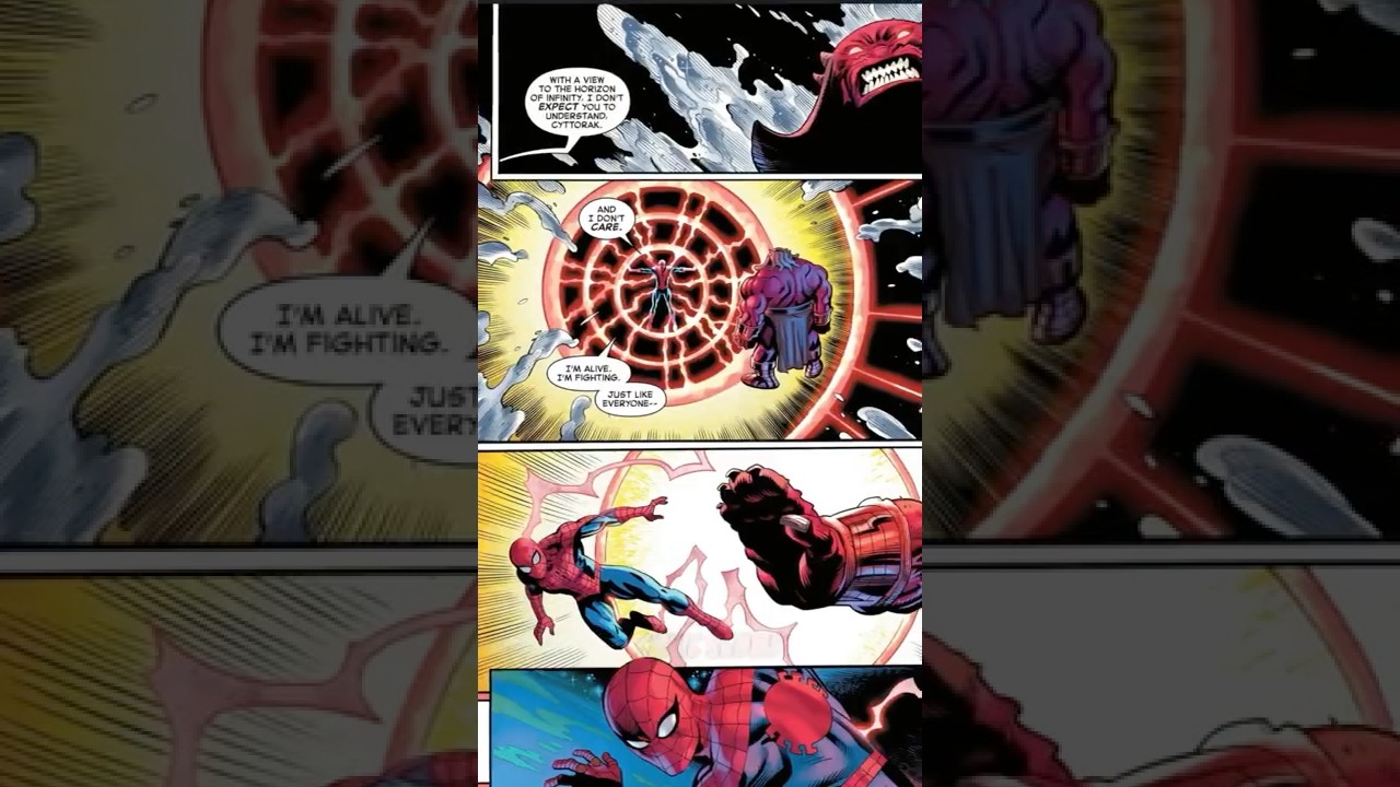 Человек-паук становится вестником БОГА #spiderman #marvel #comics