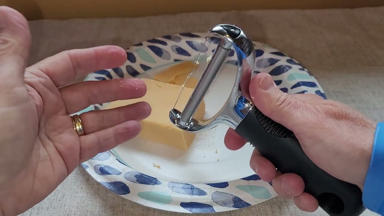 Versatile Cheese Slicer With Replaceable Wire