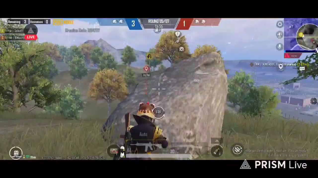 Live streaming of Pak Soldier gaming