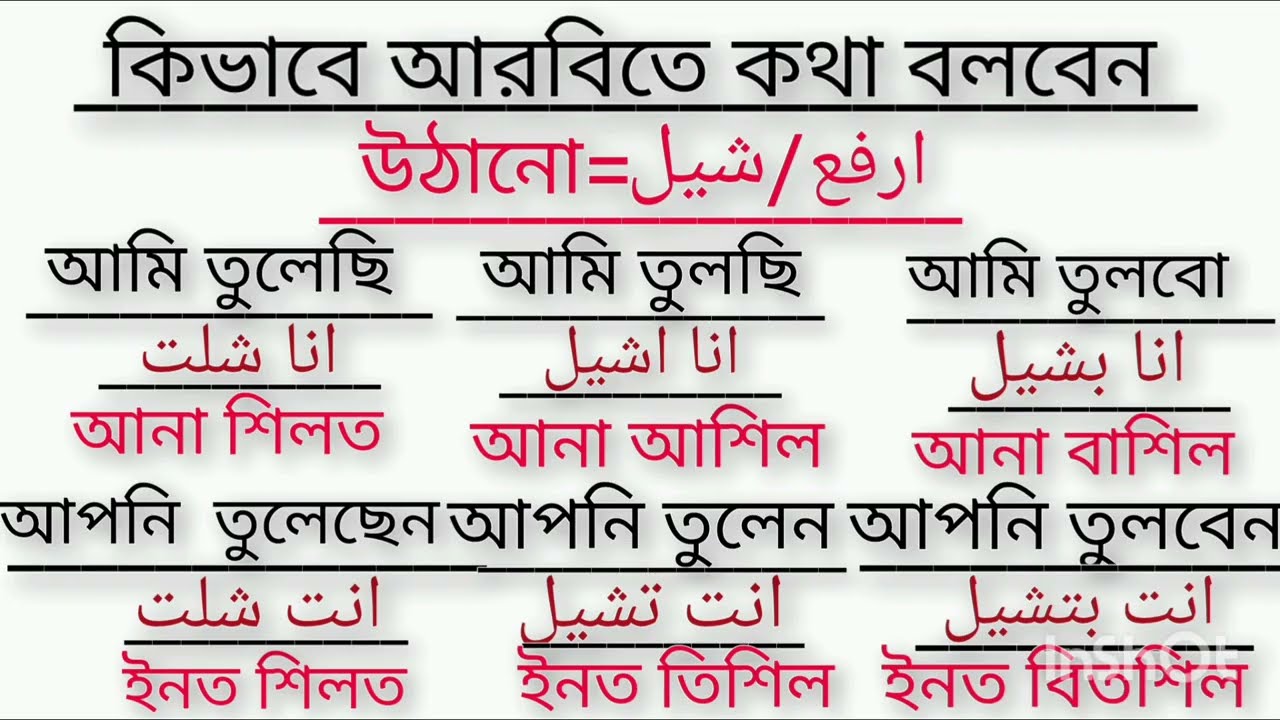 কিভাবে আরবিতে কথা বলবেন 🤔সৌদি আরবে? #আরবি #learnarabic #languagelearning 