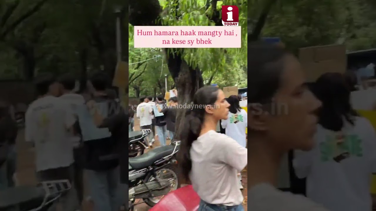 Delhi University Students Protest | Sonam Wangchuk ki Release ki Maang | DU Latest News