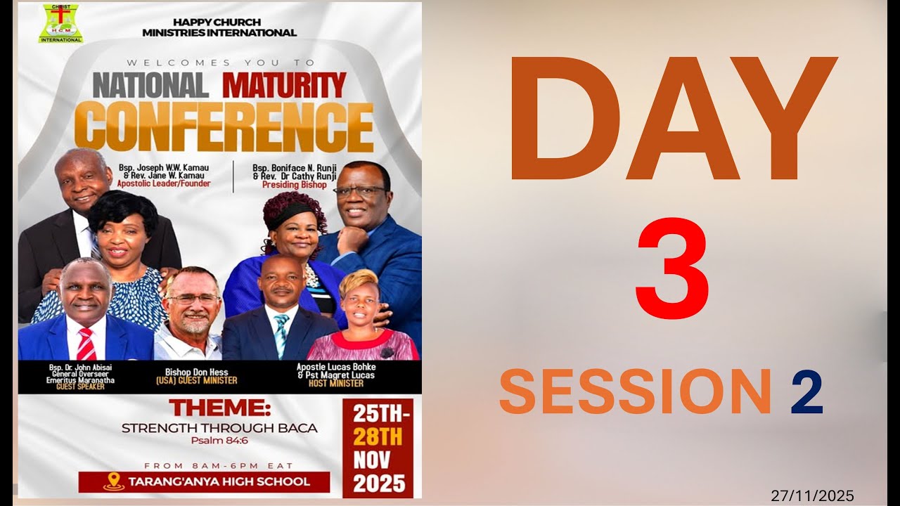 INTERNATIONAL MATURITY CONFERENCE 2025 DAY 3 SESSION 2