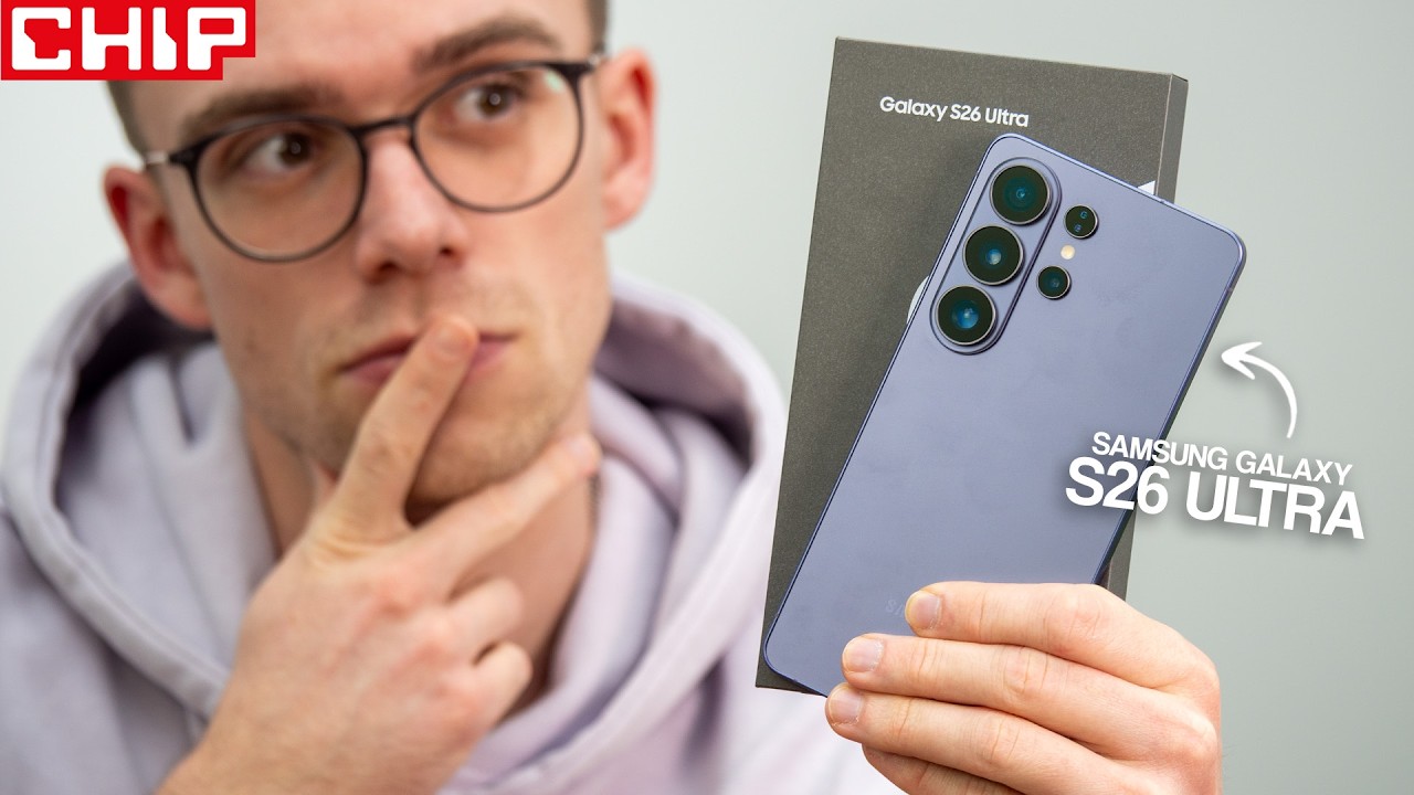 Samsung Galaxy S26 Ultra im Unboxing: Der ALBTRAUM für Mitleser | CHIP