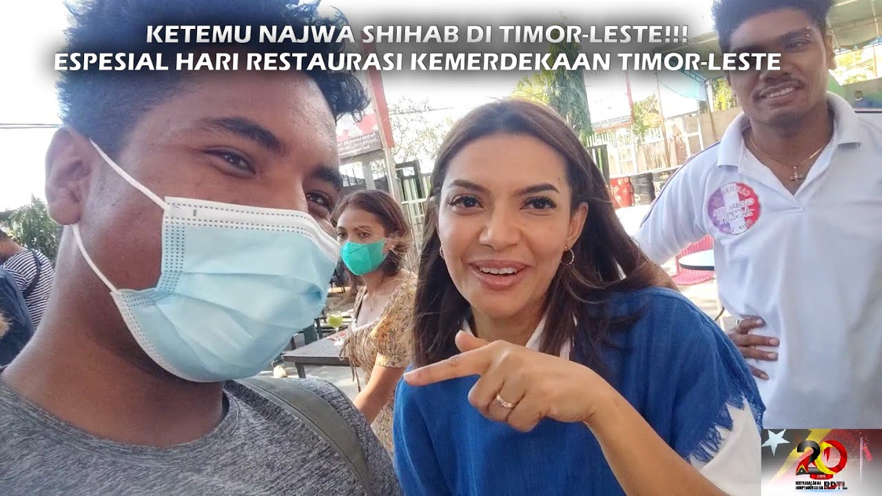 KETEMU NAJWA SHIHAB DI TIMOR-LESTE ❗