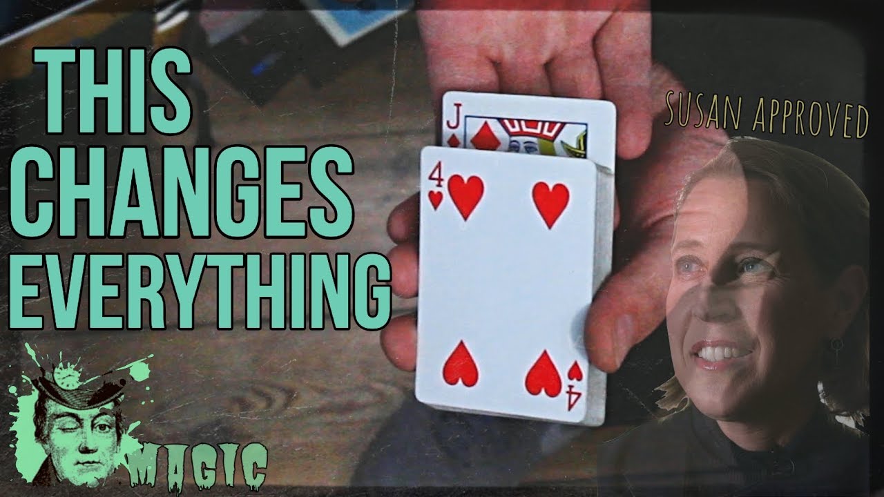 CHANGiNG CARD color change Card manipulation sleight of hand card magic TUTORiAL