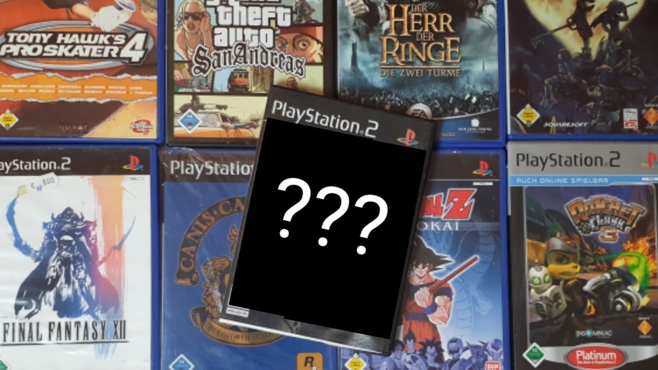 Ich habe 5 zufällige Playstation 2 Spiele gekauft - Konsolenkost Wundertüte
