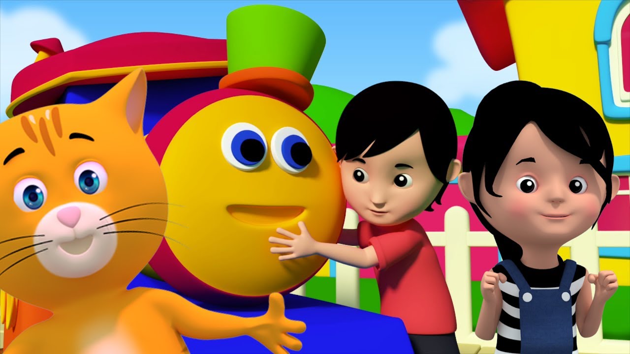 Rig ein Jig Jig | Bob der Zug | Kinderreime für Kinder | Baby Rhymes | Bob Train Rig A Jig Jig