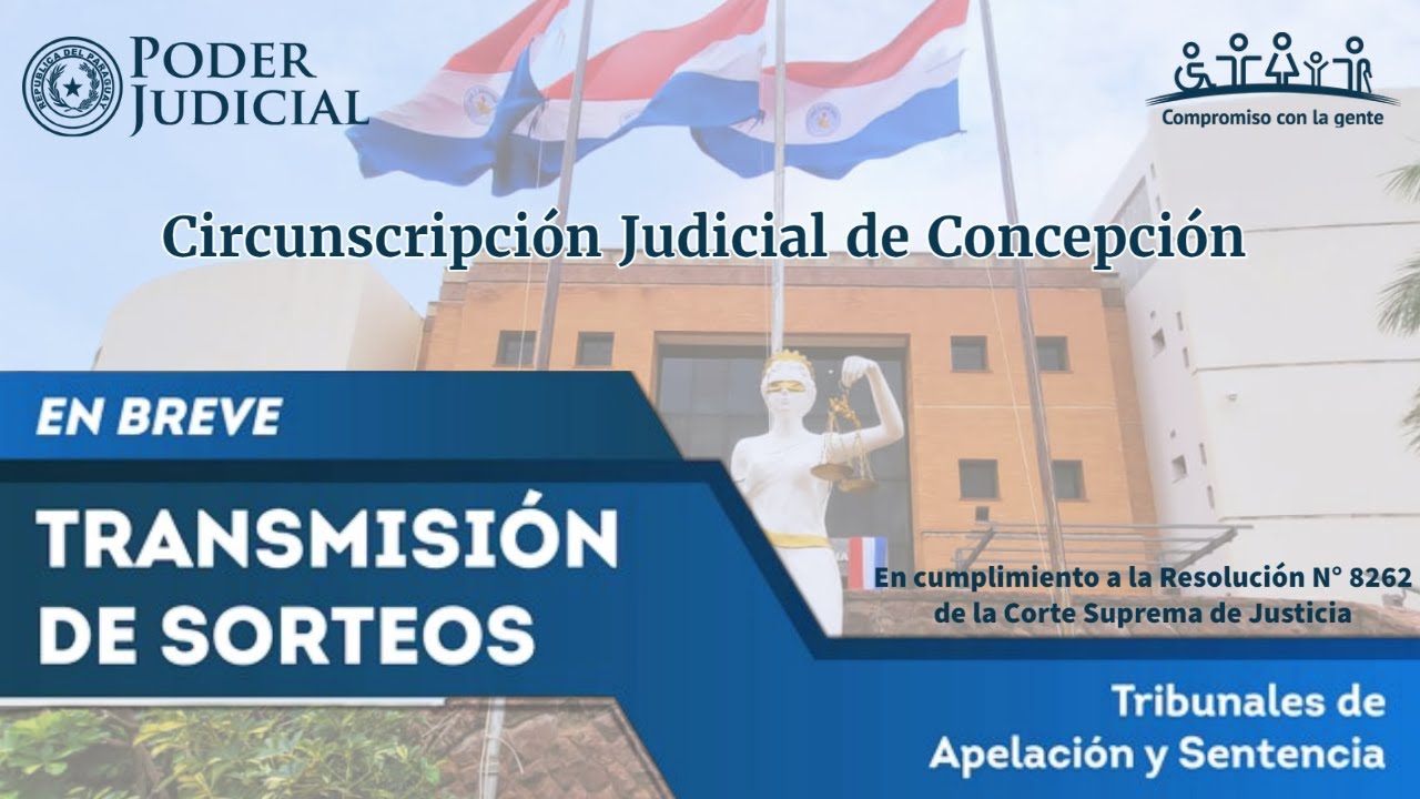 Transmisión en vivo del Sorteo de Expedientes del Tribunal de Sentencias⚖️🏛️