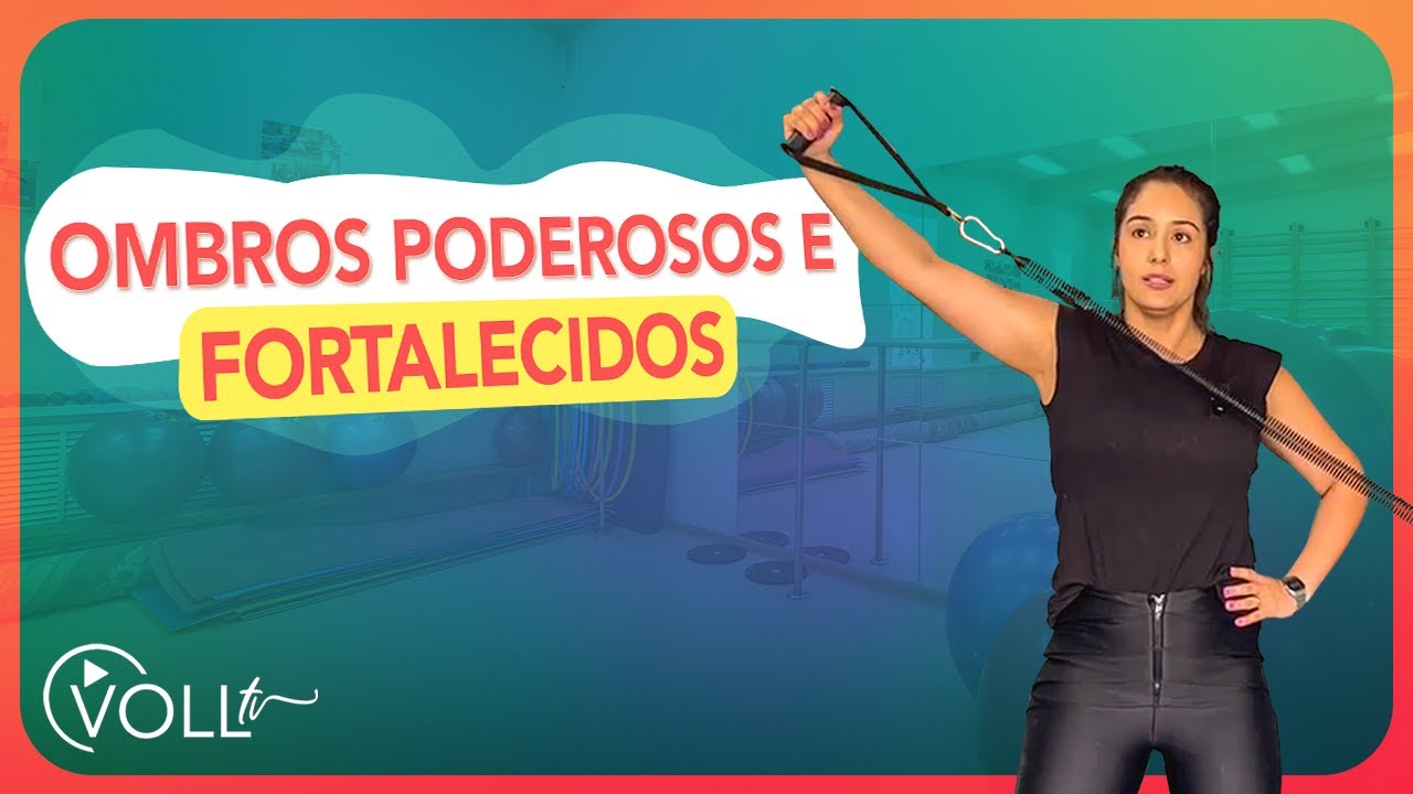 3 Exercícios de fortalecimento de cintura escapular