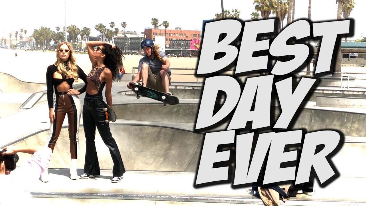 BEST SKATE DAY EVER !!! Feat  ANDY ANDERSON & VINNIE BANH   NKA VIDS