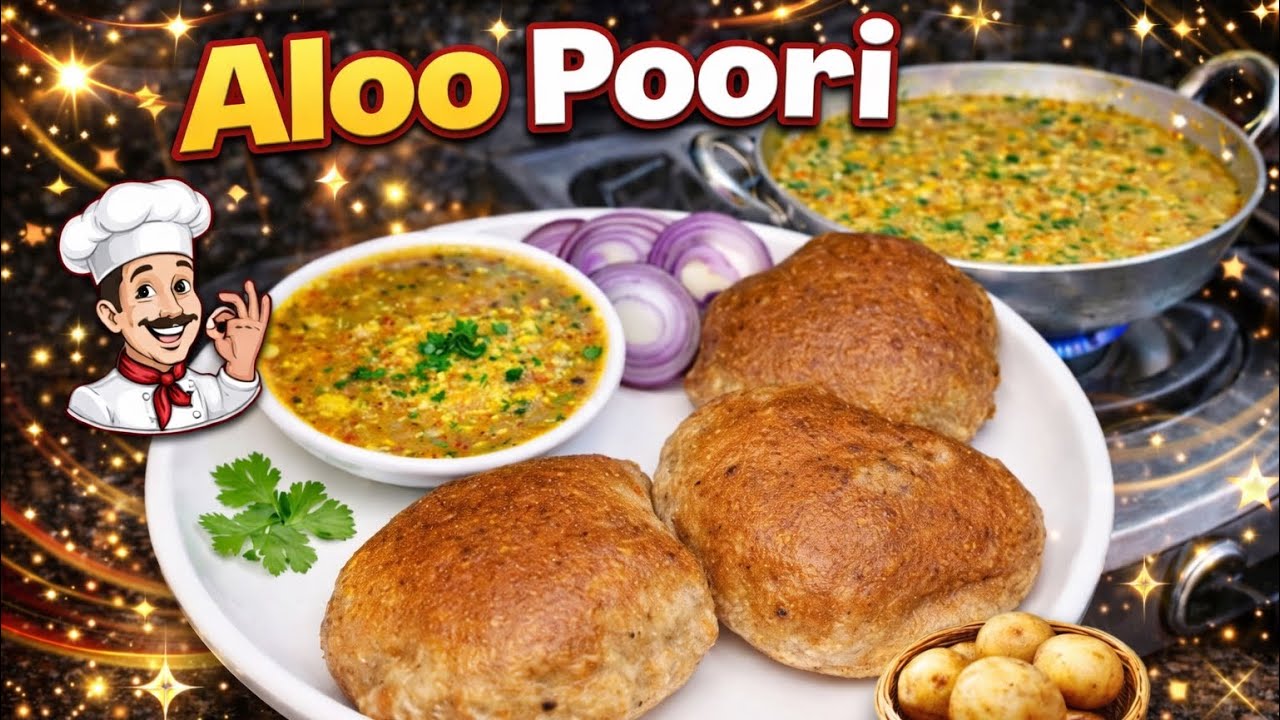 Recipe aloo poori