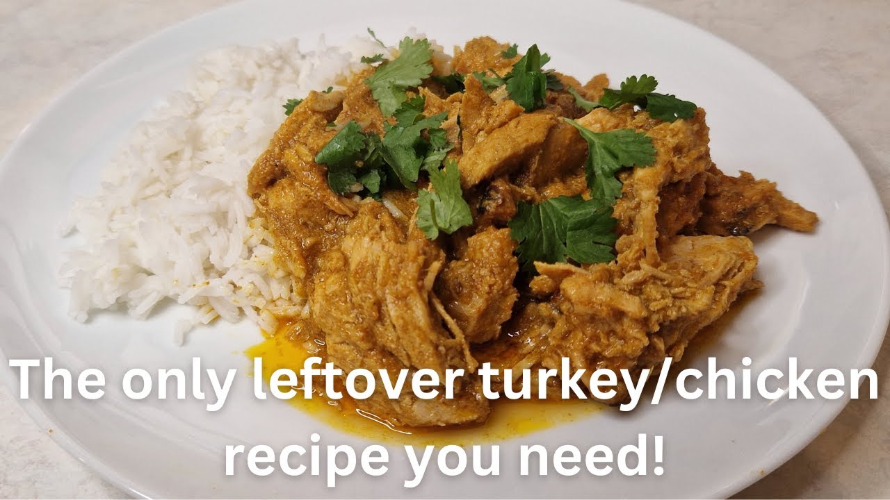 My delicious simple leftover turkey curry