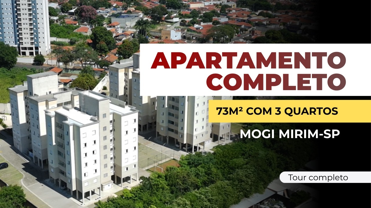 3 quartos com closet, planejados e 2 vagas | Condomínio Eldorado em Mogi Mirim