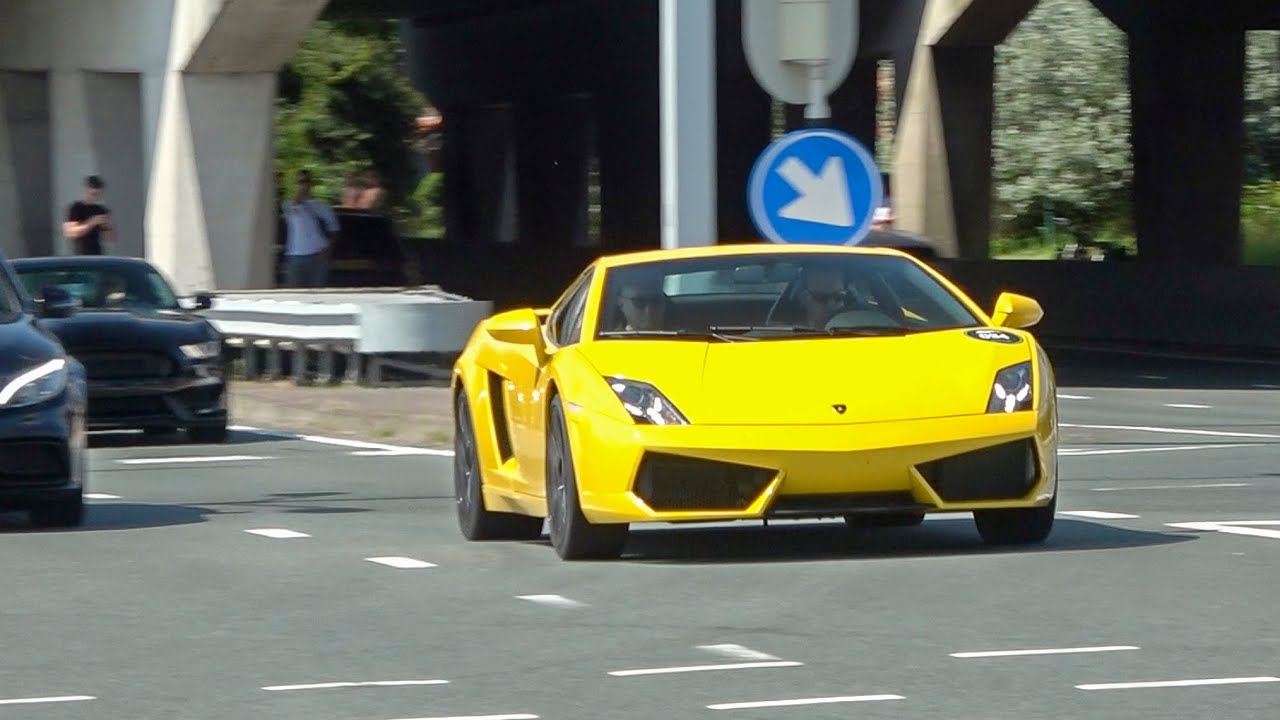 Lamborghini Gallardo LP560-4 - Loud Revs and Accelerations! Pure V10 Engine Sound!