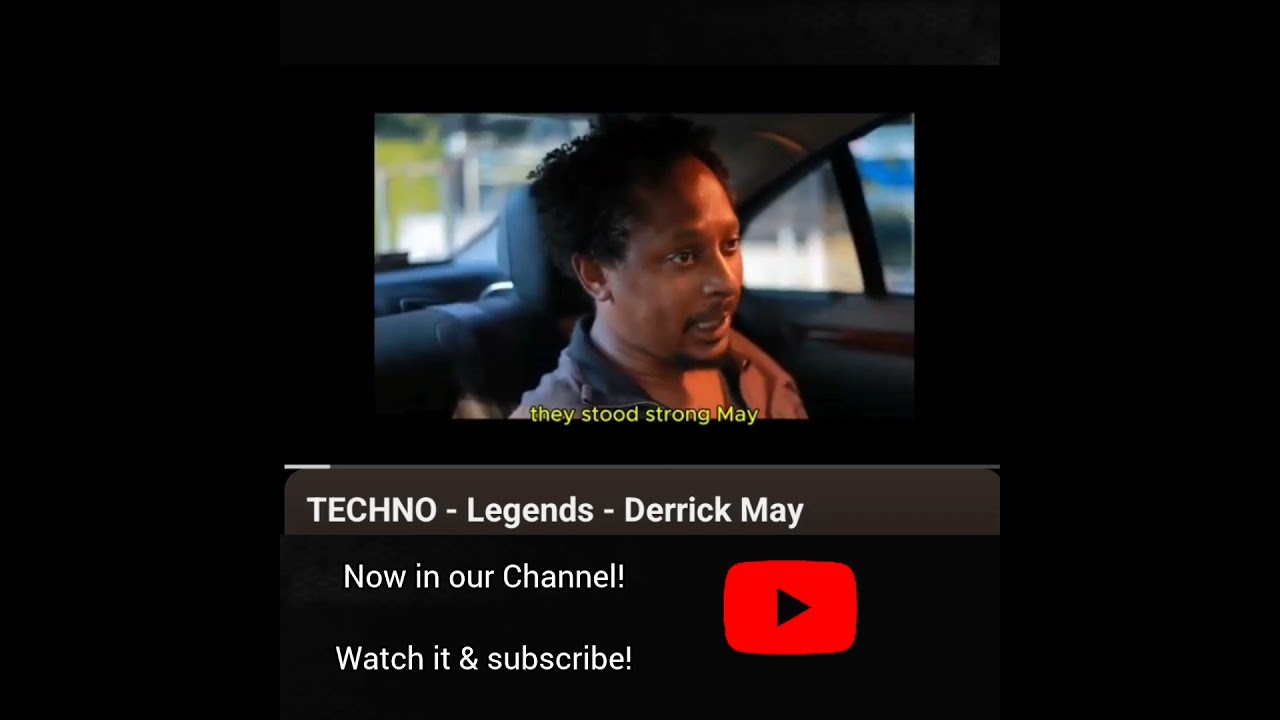 TECHNO - Derrick May - Watch it and subscribe!!! #techno #detroit #detroittechno