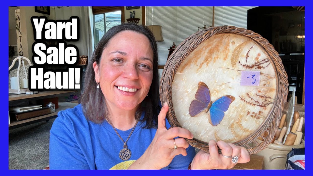 FUN YARD SALE HAUL! Secondhand Treasures! CHECK OUT the GREAT FINDS & Great Prices!