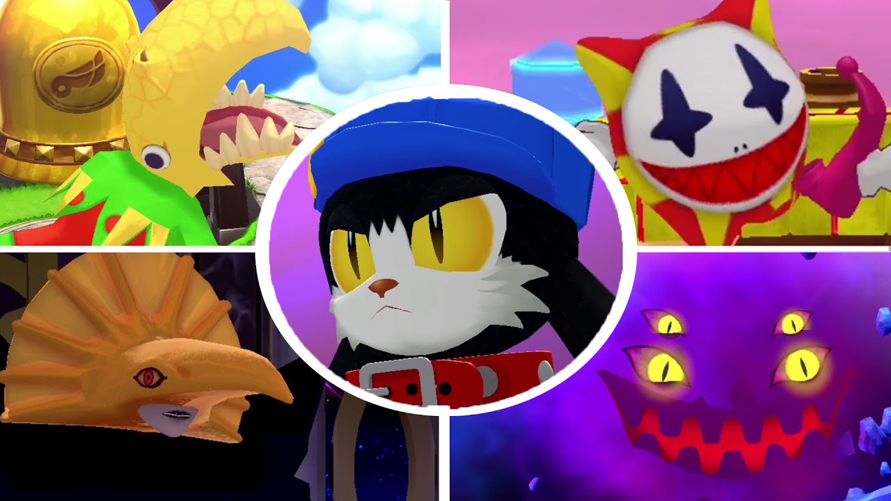 Klonoa 1 (Phantasy Reverie Series) All Bosses & Ending