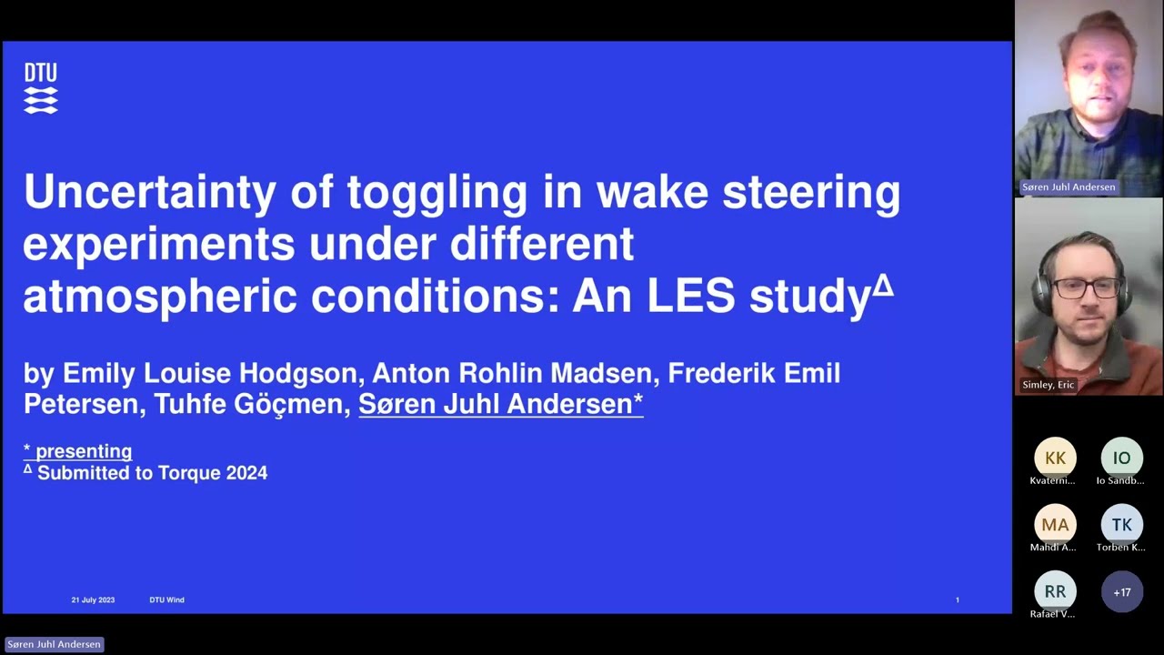 Uncertainty of Toggling Wake Steering Experiments under Different Atmospheric Conditions, LES Study