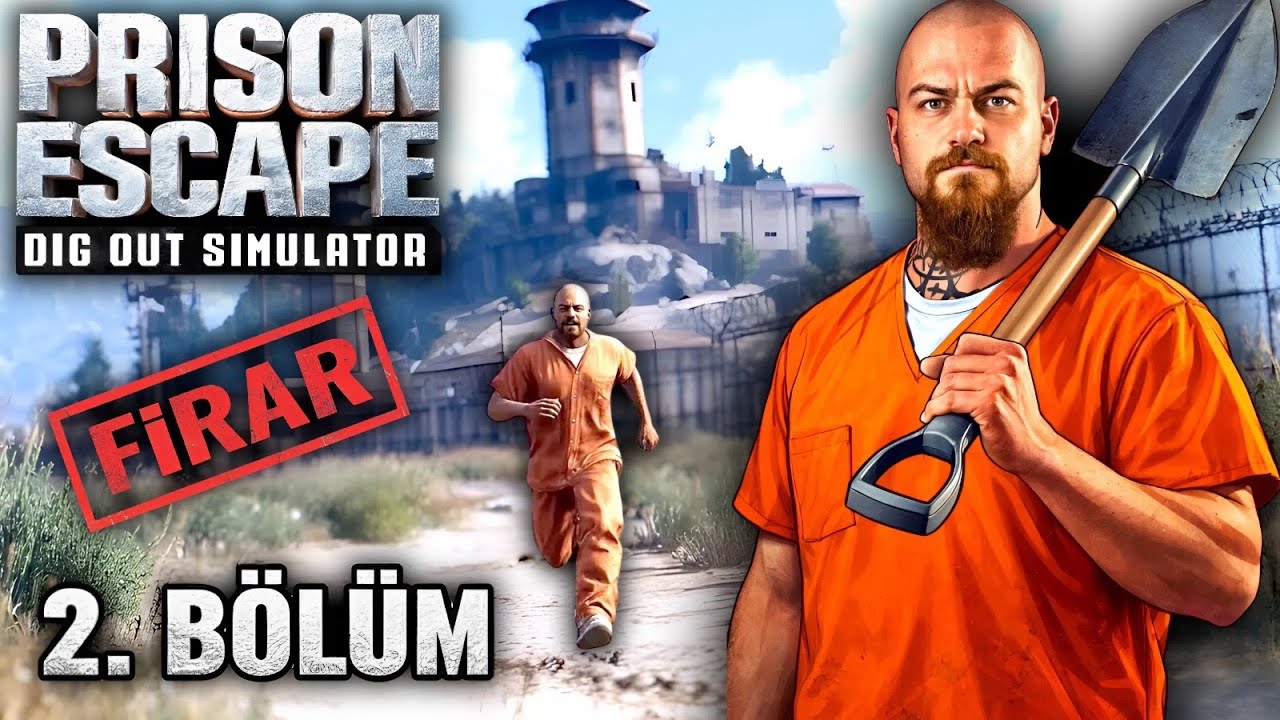 MOTOKRATOS FİRARDA | PRISON ESCAPE SIMULATOR : DIG OUT | 2.BÖLÜM