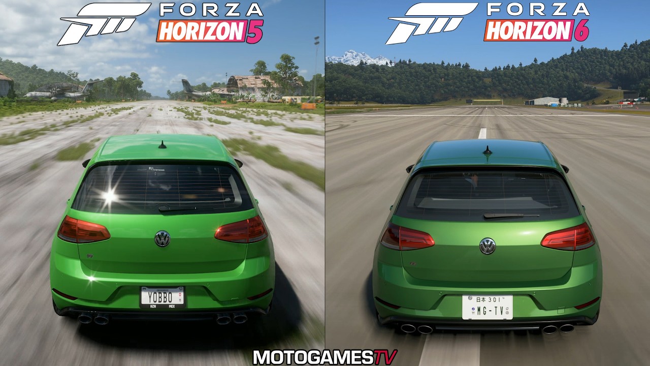 Forza Horizon 5 vs Forza Horizon 6 - Early Sound Comparison