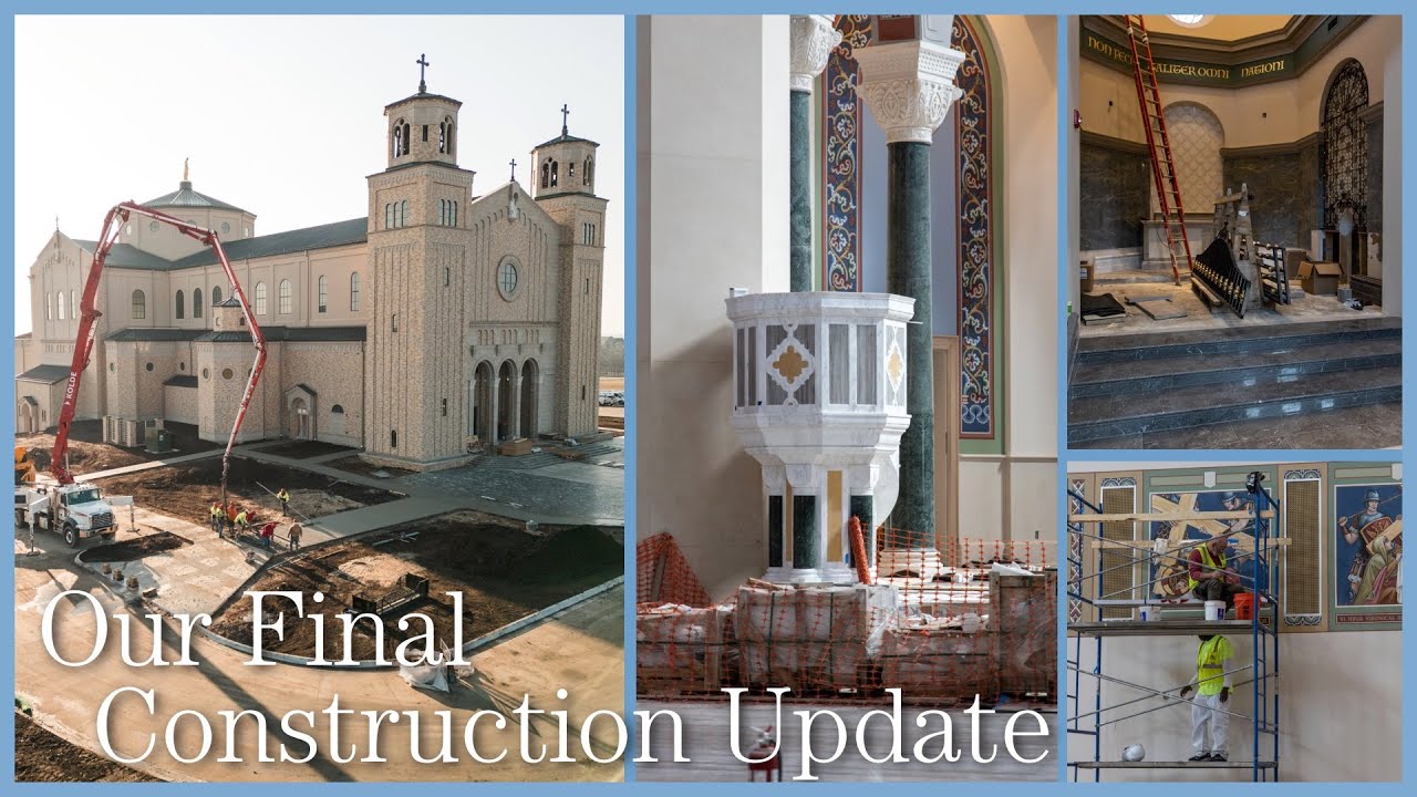 April 1st 2023 - Our Final Construction Update - Building The Immaculata