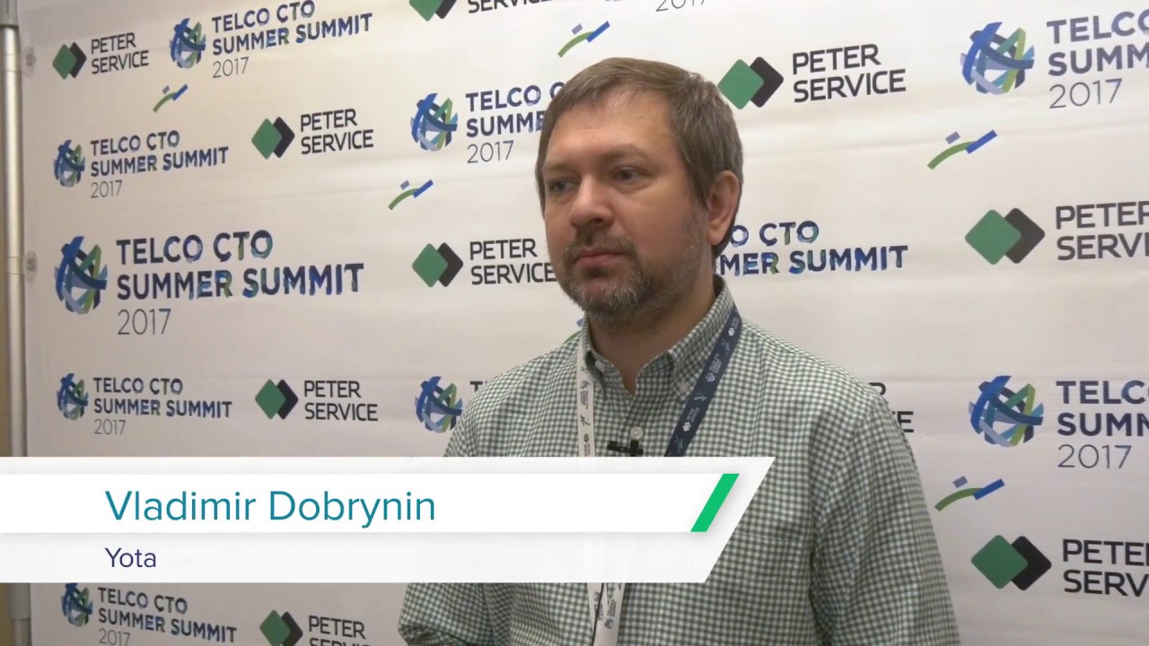 CTOSS 2017: Интервью с YOTA. Владимир Добрынин
