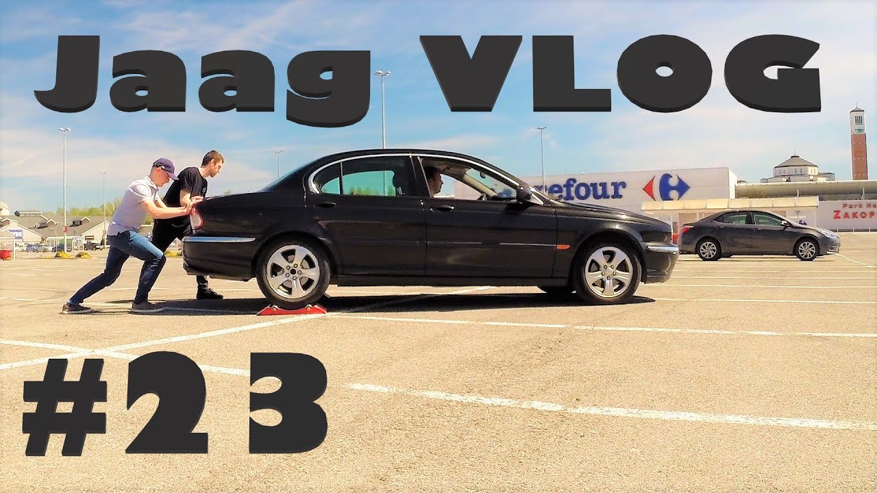 Jaguar X-Type na rolkach - nieudany test przedlifta - Jaag VLOG #23
