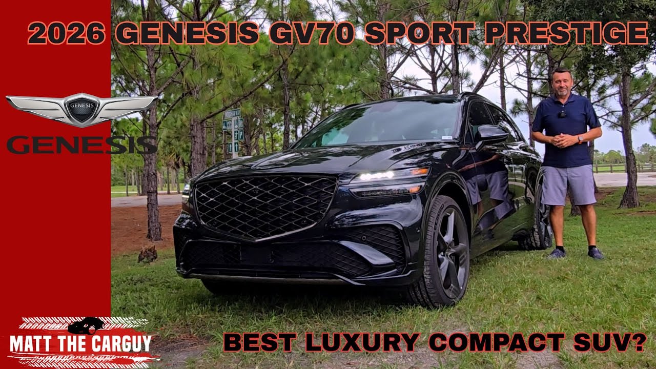 2026 Genesis GV70 Sport: Luxury SUV That Will Blow Your Mind