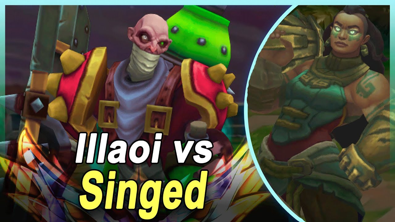 DirtyMobs Illaoi против Singed Top