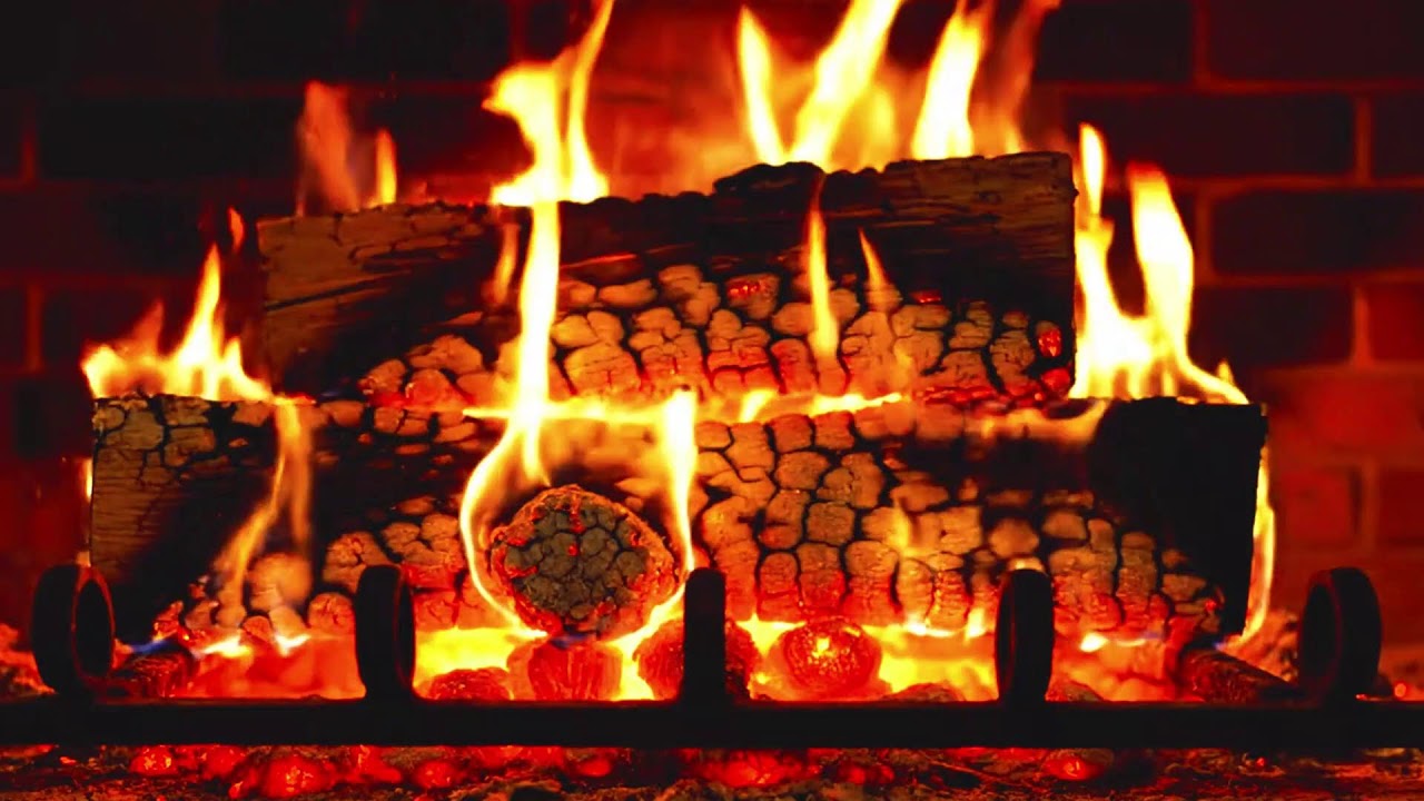 This Cozy Fireplace Will Melt Your Stress Away 🔥 Relaxing Fire Sounds