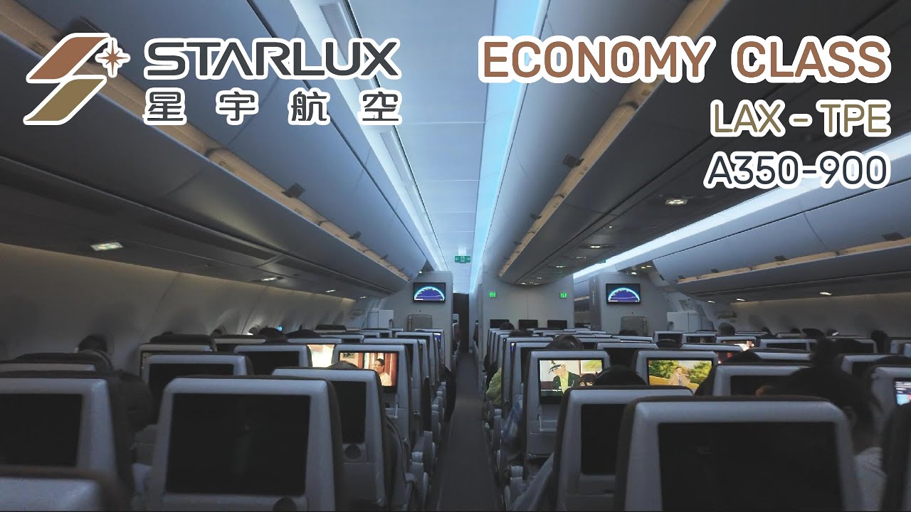 Starlux Airlines' A350: Is this the BEST Transpacific Economy Flight? (LAX-TPE) ⚾🧢 DODGERS Theme!