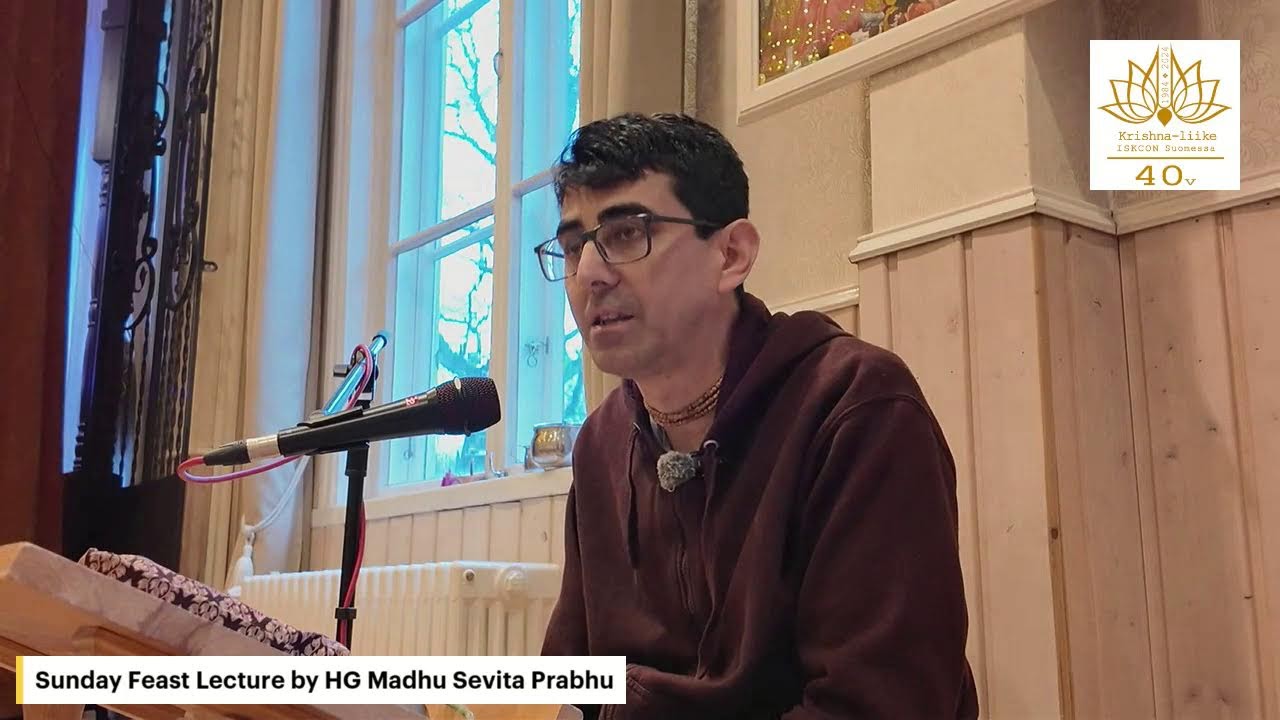 Sunday Feast Lecture by HG Madhu Sevita Prabhu