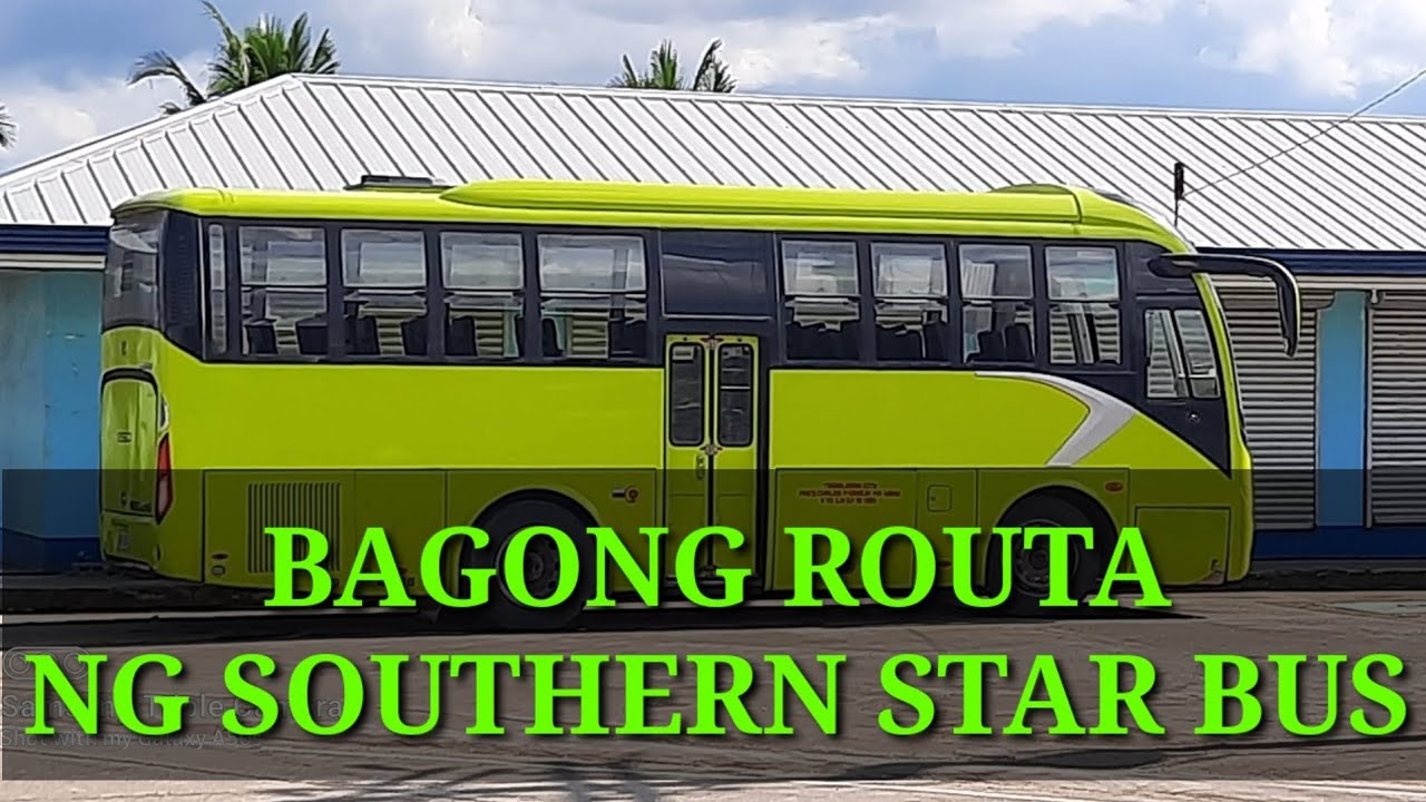 Bagong routa ng southern star bus transit inc. dito sa bohol