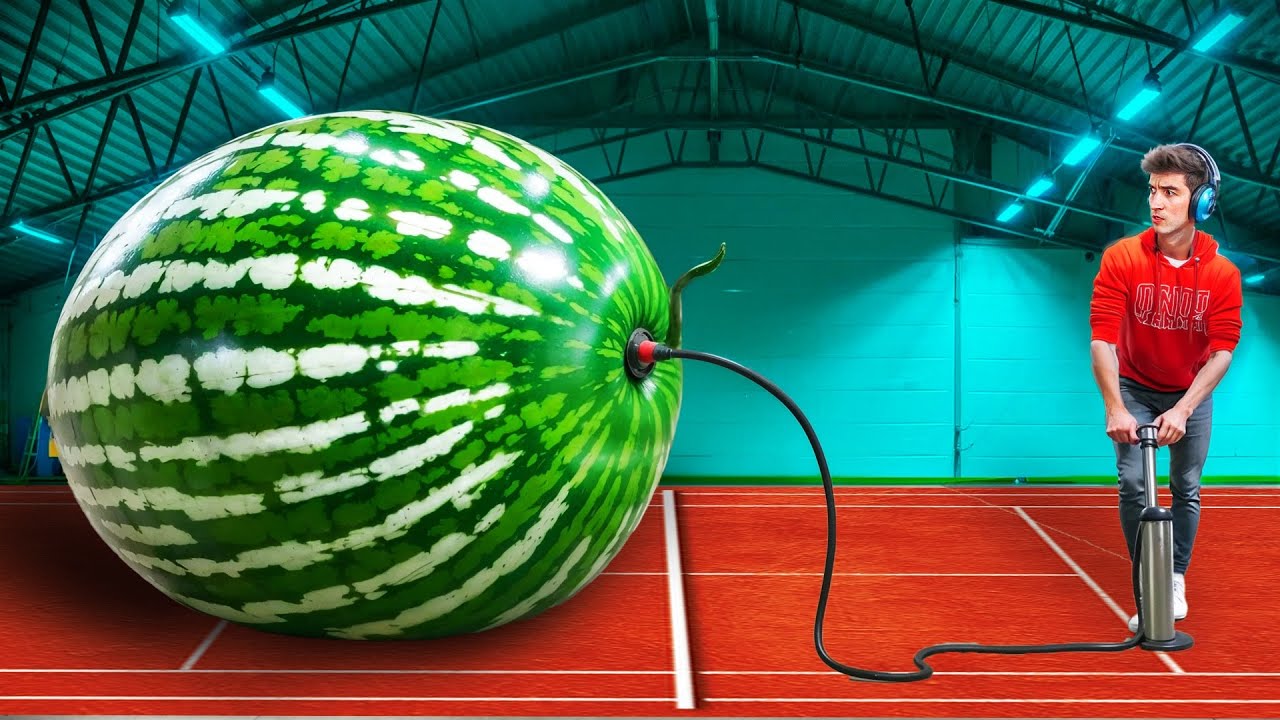 UMFLU INCONTINUU UN PEPENE VERDE !!