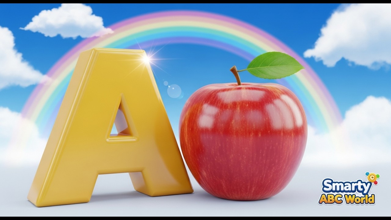 Смотрите, как буквы превращаются в цвета! 🌈✨ | Волшебное изучение алфавита